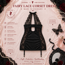 Load image into Gallery viewer, Spellbound Lace Corset Mini