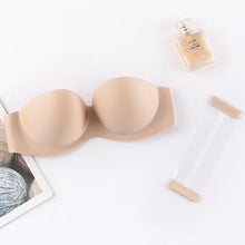 Load image into Gallery viewer, 2025 Front Closure Sexy Push Up Bra Women Invisible Bras Underwear Lingerie For Female Brassiere Strapless Seamless Bralette