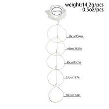 Load image into Gallery viewer, Lacteo Trendy Long Lace Multilayer Thigh Leg Chain for Women Sexy Geometric Acrylic Beads Charm Body Chain Jewelry Party Gifts