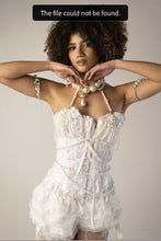 Load image into Gallery viewer, Heaven’s Whisper Lace Corset Top