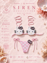 Load image into Gallery viewer, Kayphoria X Siren Collection: Kitty Crochet Bikini Set (Multi-Color Edition)