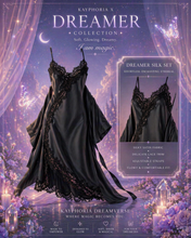 Load image into Gallery viewer, Dreamer Lace Slip Dress – Midnight Aura