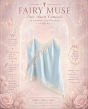Load image into Gallery viewer, Kayphoria X Fairy Lace Camisole – Satin Asymmetrical Lingerie Top