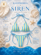 Load image into Gallery viewer, Siren Tide Striped Bikini Set