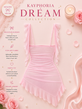 Load image into Gallery viewer, Kayphoria Dream Ruffle Lace Babydoll Dress