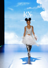 Load image into Gallery viewer, Celestia Crystal Crop Top