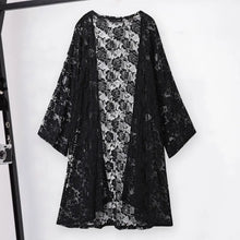 Load image into Gallery viewer, Elegant Lace Robe
