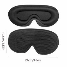 Load image into Gallery viewer, Breathable 3D Sleep Mask Soft Mesh Blackout Eye Mask Block Out Light Adjustable Elastic Strap Sleeping Aid Eyepatch Rest
