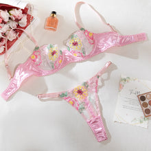Load image into Gallery viewer, Fairy Blossom Lace Lingerie Set