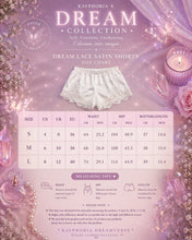 Load image into Gallery viewer, Lace Trim Satin Shorts For Women Spring Summer Vintage Elegant Casual Sleepwear Pajama Bottoms Beachwear Lingerie
