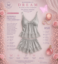 Load image into Gallery viewer, Silk Whisper Lace Lounge Set Two-piece Set
