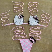 Load image into Gallery viewer, Kayphoria X Siren Collection: Kitty Crochet Bikini Set (Multi-Color Edition)
