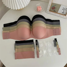 Load image into Gallery viewer, 2025 Front Closure Sexy Push Up Bra Women Invisible Bras Underwear Lingerie For Female Brassiere Strapless Seamless Bralette
