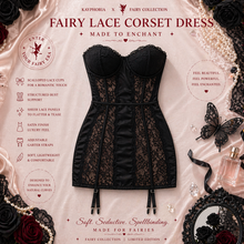 Load image into Gallery viewer, Spellbound Lace Corset Mini

