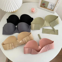 Load image into Gallery viewer, 2025 Front Closure Sexy Push Up Bra Women Invisible Bras Underwear Lingerie For Female Brassiere Strapless Seamless Bralette
