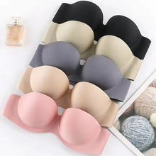 Load image into Gallery viewer, 2025 Front Closure Sexy Push Up Bra Women Invisible Bras Underwear Lingerie For Female Brassiere Strapless Seamless Bralette
