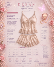 Load image into Gallery viewer, Silk Whisper Lace Lounge Set Two-piece Set
