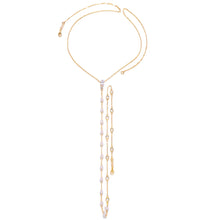 Load image into Gallery viewer, Fashion Bridal Back Chain Jewelry Pearl Underwear for Wedding Women Charm Lady Water Drop Crystal Body Jewelry Dress Accessories
