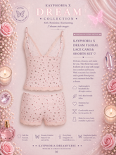 Load image into Gallery viewer, Blush Mistletoe Lace Camisole &amp; Shorts
