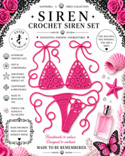 Load image into Gallery viewer, Kayphoria X Siren Crochet Bikini Set – Handmade Adjustable Lace Swimwear
