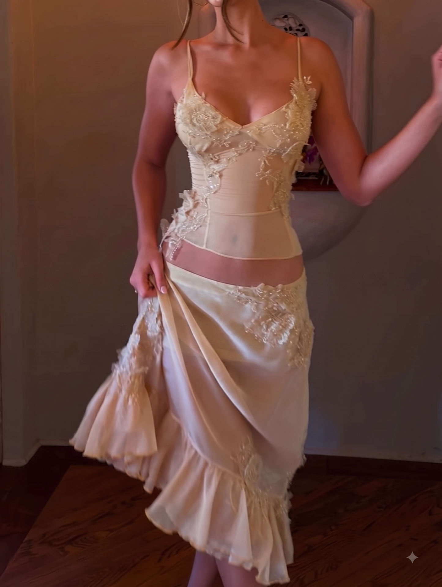 Tulle Two-Piece Set