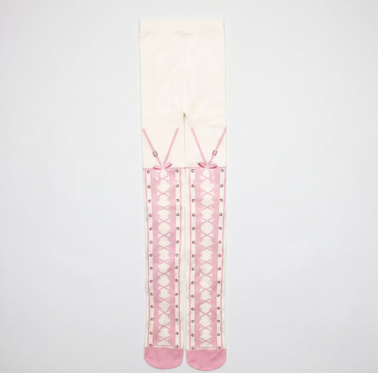 Graphic Y2K Tights