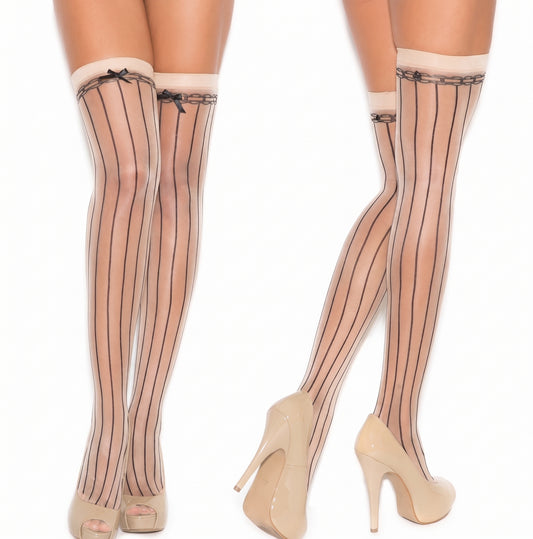 Seam Thigh Highs