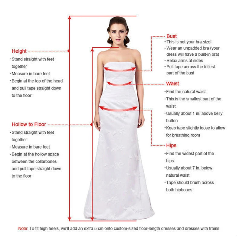 Bow Train Prom Dress — size and fit guide