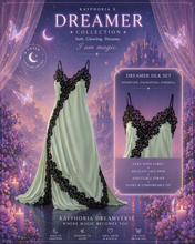 Load image into Gallery viewer, Dreamer Lace Slip Dress – Midnight Aura
