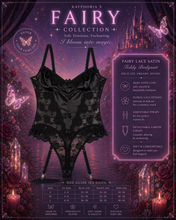 Load image into Gallery viewer, Fairy Lace Garter Bodysuit
