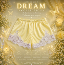 Load image into Gallery viewer, Lace Trim Satin Shorts For Women Spring Summer Vintage Elegant Casual Sleepwear Pajama Bottoms Beachwear Lingerie
