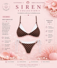 Load image into Gallery viewer, Siren Dotted Muse Bikini Set

