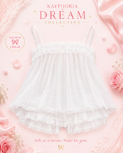 Load image into Gallery viewer, Kayphoria Dream Veil Lace Babydoll Set – White
