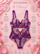 Load image into Gallery viewer, Kayphoria X Fairy Elixir Embroidered Bodysuit
