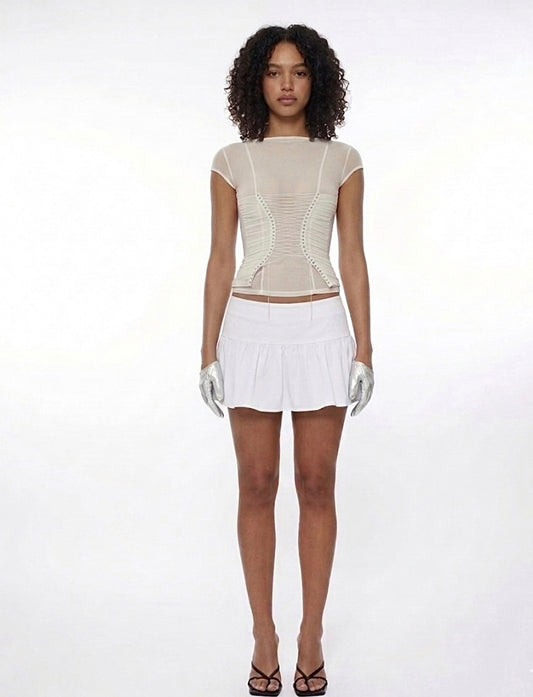 Sheer Bandage Top