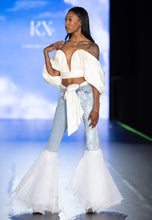 Load image into Gallery viewer, Cloudburst Denim Couture Pants
