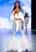 Load image into Gallery viewer, Cloudburst Denim Couture Pants
