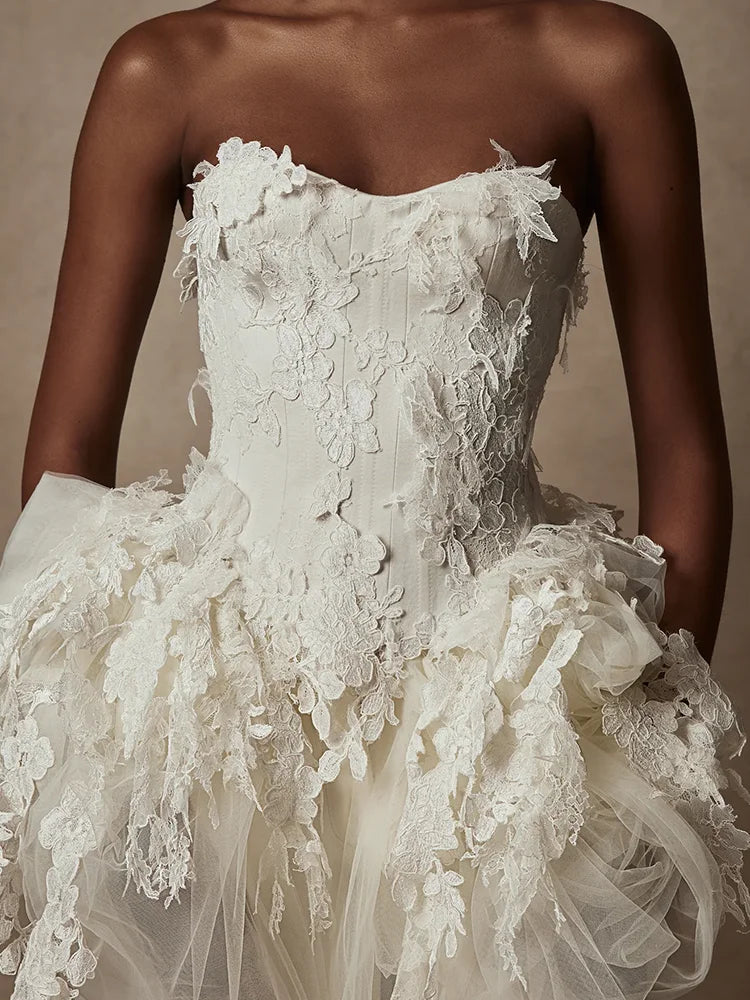 Bridal Corset Jumpsuit