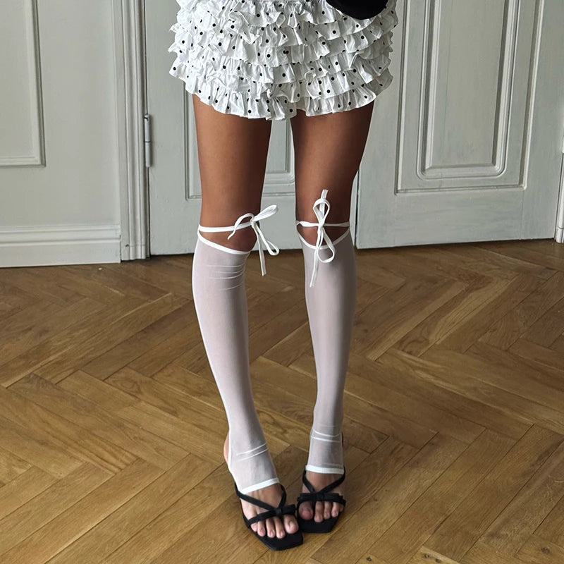 Ribbon Tie Stockings