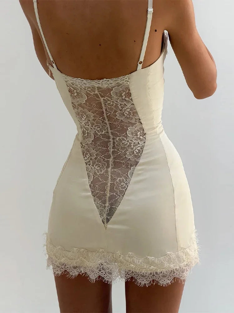 Ivory Corset Mini
