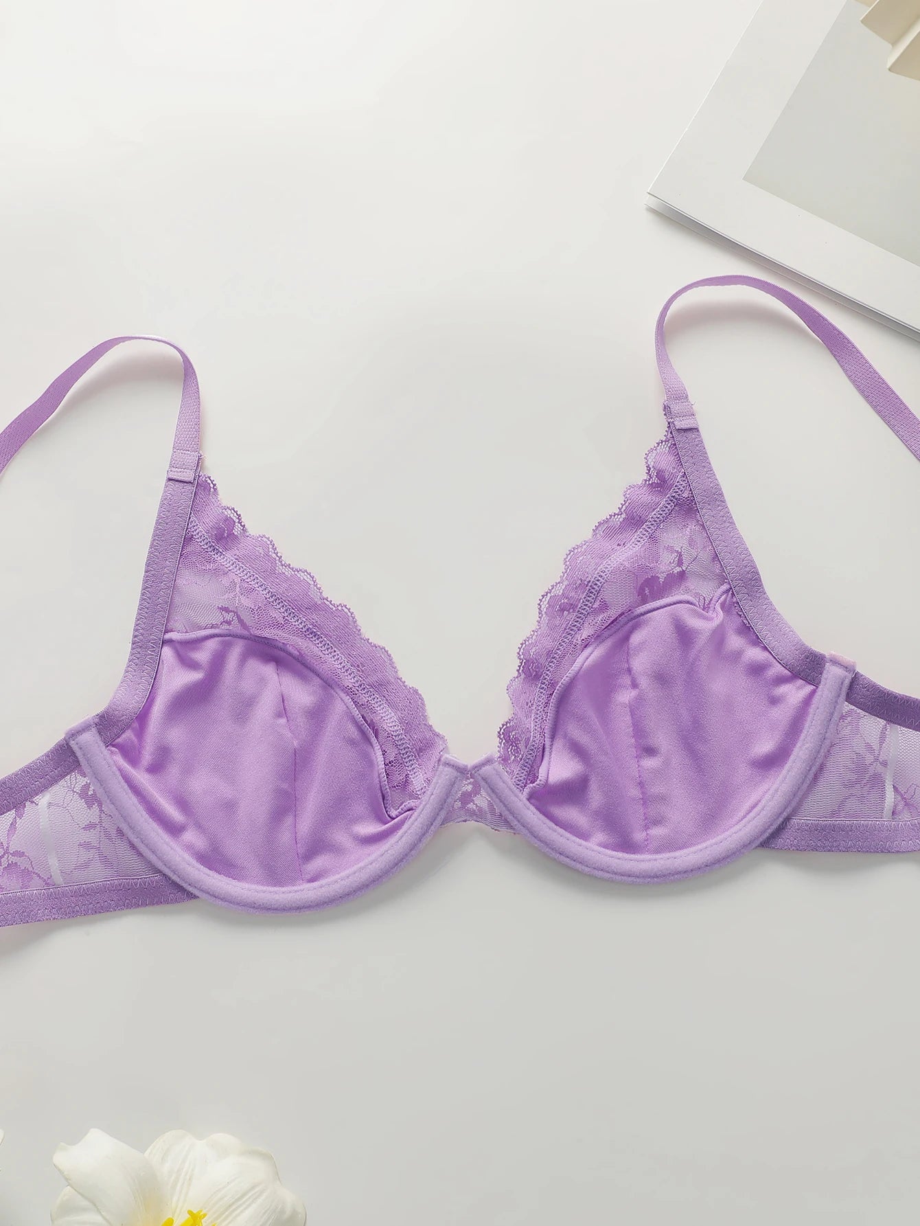 Petal Lace Bra