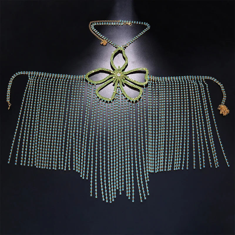 Crystal Fringe Bralette