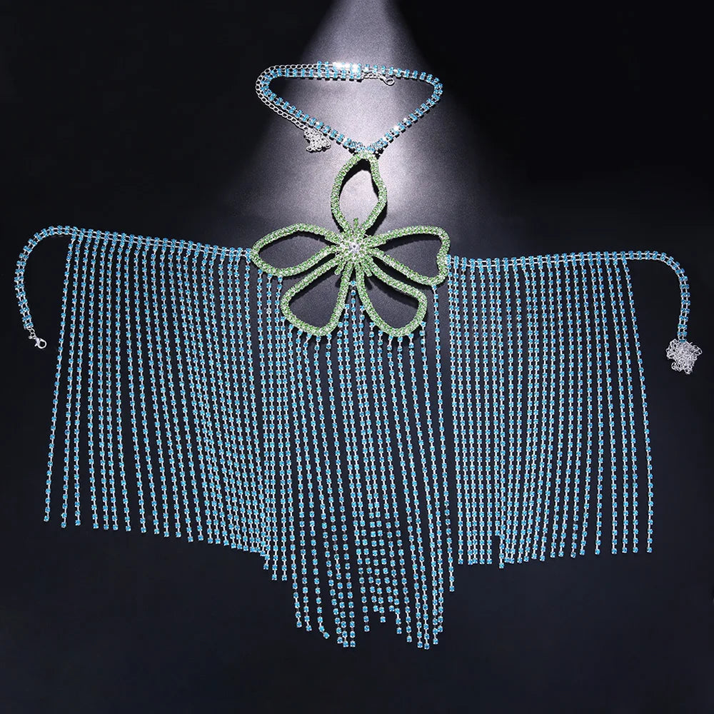 Crystal Fringe Bralette