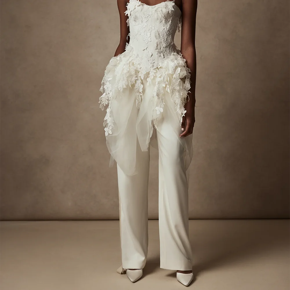 Bridal Corset Jumpsuit