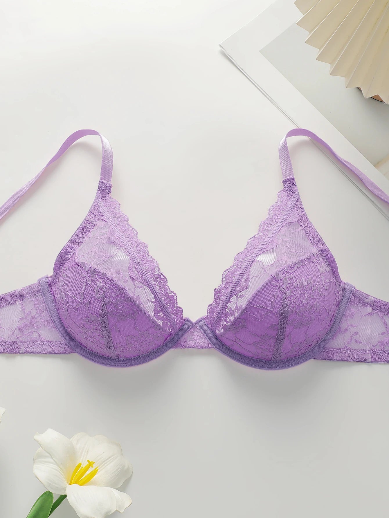 Petal Lace Bra