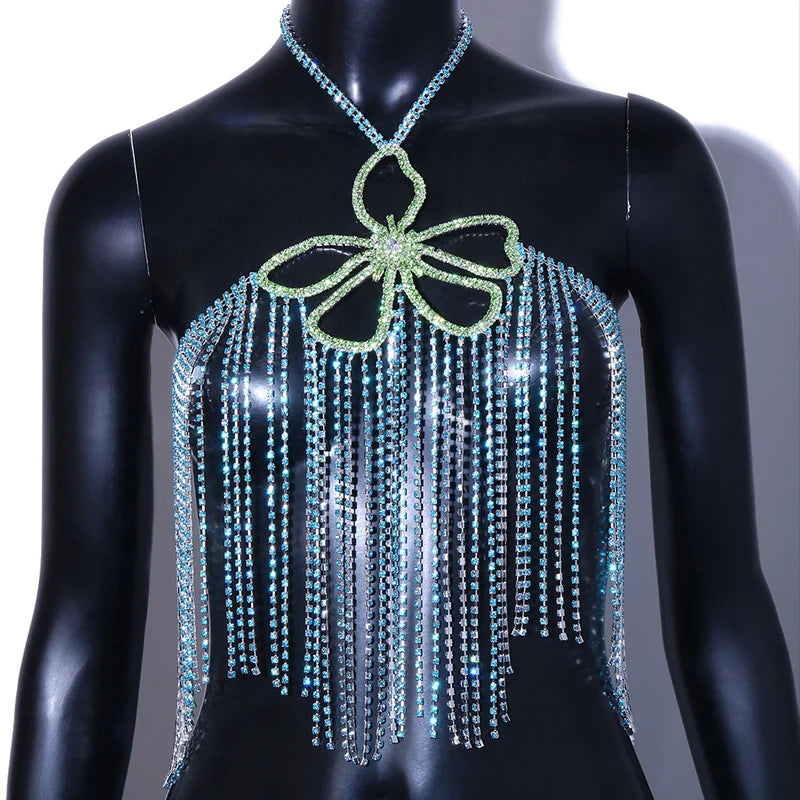 Crystal Fringe Bralette