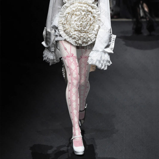 Graphic Y2K Tights