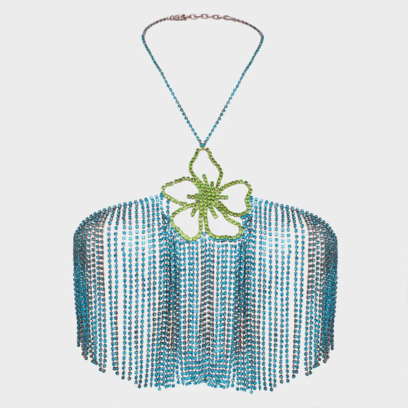 Crystal Fringe Bralette
