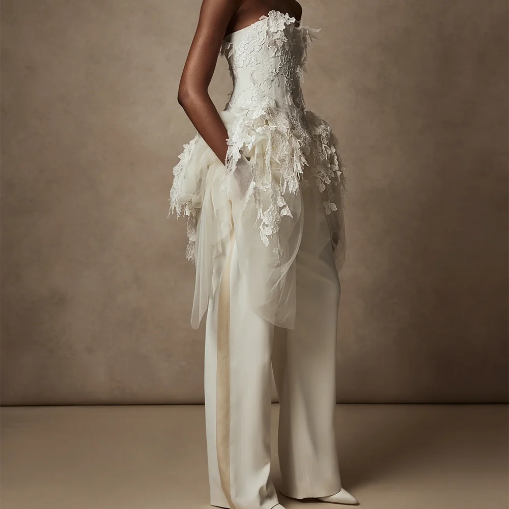 Bridal Corset Jumpsuit