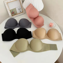 Load image into Gallery viewer, 2025 Front Closure Sexy Push Up Bra Women Invisible Bras Underwear Lingerie For Female Brassiere Strapless Seamless Bralette

